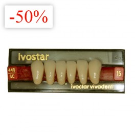 Зуби Ivostar 440-6С, розмір 15, фронт-низ