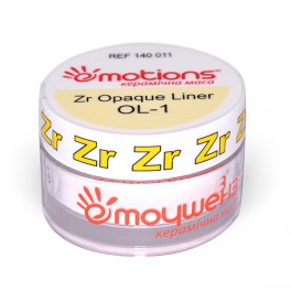 Emotions zircon Opaque Liner OL-1, циркон опак лайнер, 10 гр